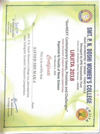 Professional Certificate 2